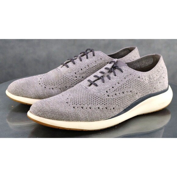 Cole Haan Grand Tray $140 Men's Wingtip Oxfords Casual Shoes Size 10.5 C33769 - Picture 1 of 11